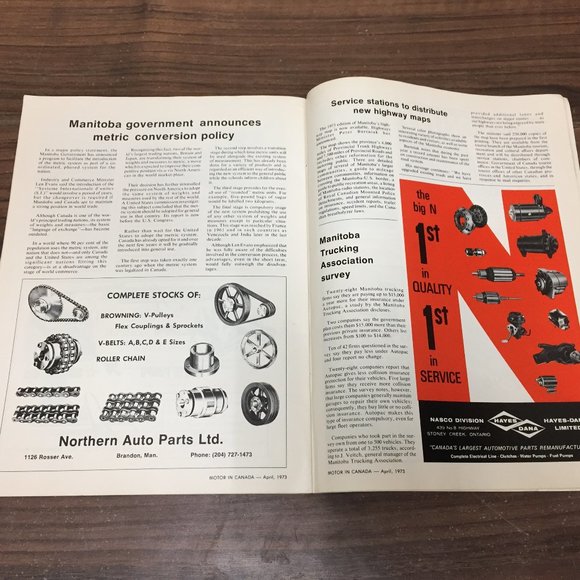 Motor in Canada Western Canada's Automotive Publication April 1973 Magazine - Picture 13 of 16